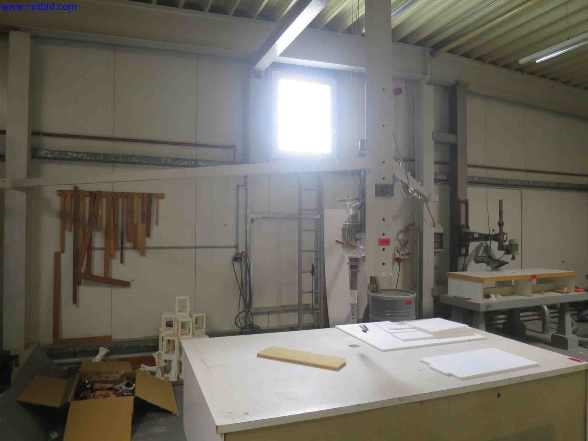 Wandfräsmaschine Bornemann P100